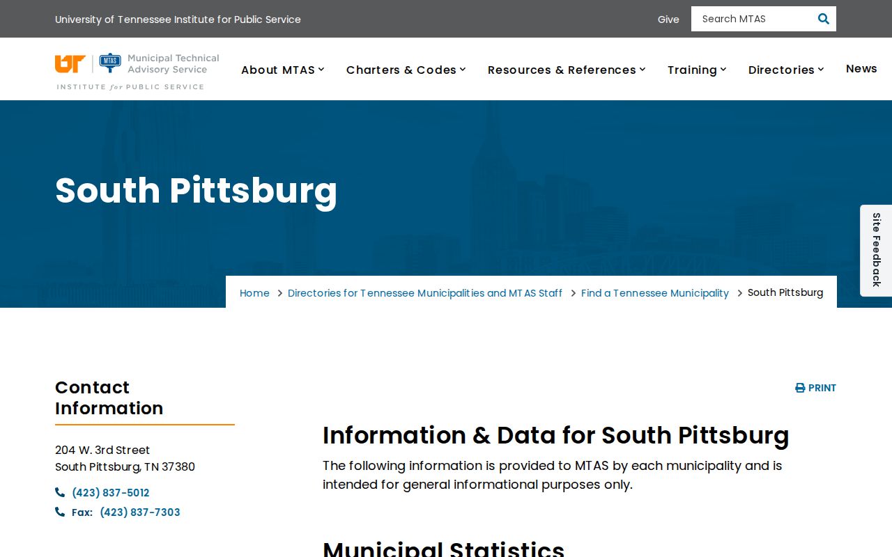 South Pittsburg criminal history police and court contacts in Marion County